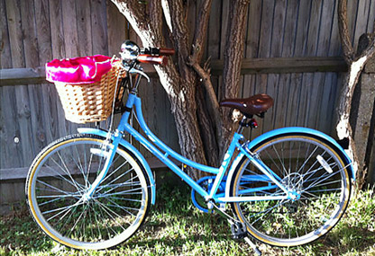 Gunjan Grover's preppy bicycle
